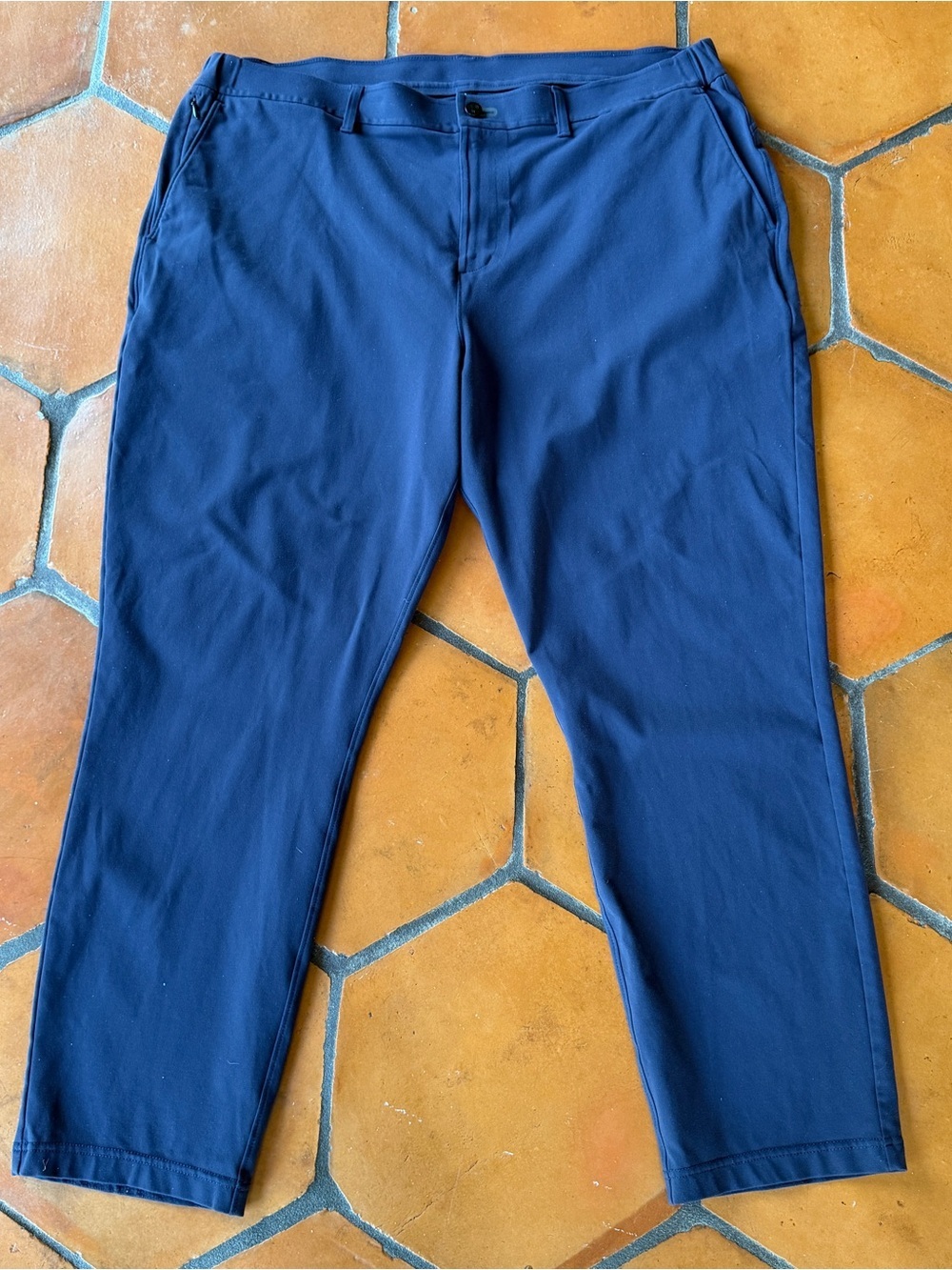 Public Rec Mens Pants 42x30 Navy Chino Tech Golf Performance Gamechanger Active